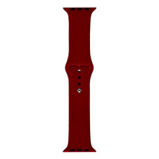 Силиконовый ремешок Sport Band для Apple Watch 42/44/45/49 Rose Red