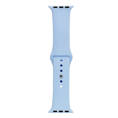 Силиконовый ремешок Sport Band для Apple Watch 38/40/41 Светло Голубой