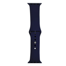 Силіконовий ремінець Sport Band для Apple Watch 42/44/45/49 Midnight Blue