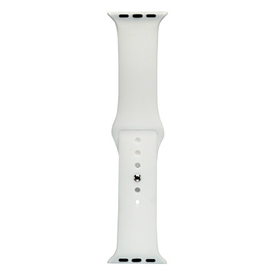Силіконовий ремінець Sport Band для Apple Watch 38/40/41 White