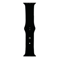 Силіконовий ремінець Sport Band для Apple Watch 42/44/45/49 Black