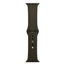 Силіконовий ремінець Sport Band для Apple Watch 42/44/45/49 Dark Cocoa