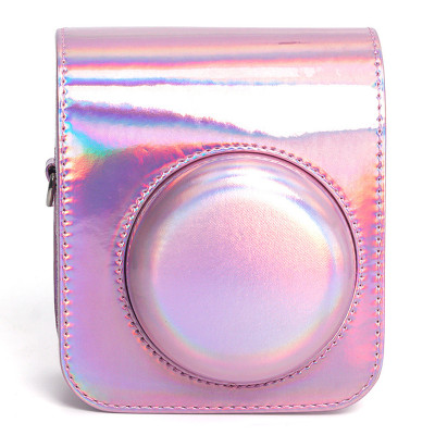 Кожаный чехол Glossy для Instax Mini 12 Pink