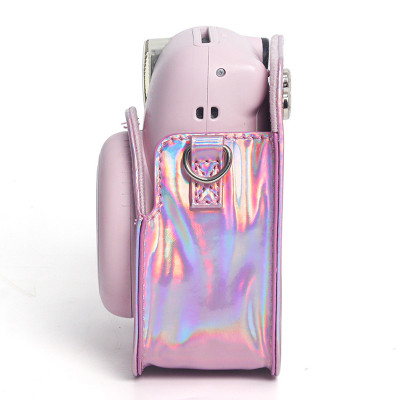 Кожаный чехол Glossy для Instax Mini 12 Pink