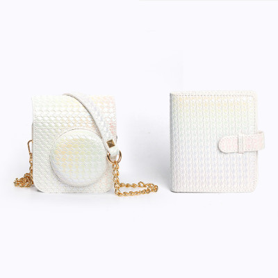 Чехол + Альбом Волнистый для Instax Mini 12 White Chameleon