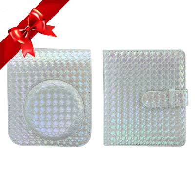 Чехол + Альбом Волнистый для Instax Mini 12 White Chameleon